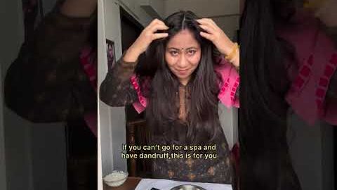 Desi DIY hair care for dandruff ✨ #viral #love #haircare #mother #dandruff