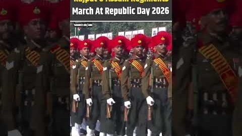 Republic Day 2026: Rajput, Assam Regiments March At Republic Day Parade 2026 | Kartavya Path