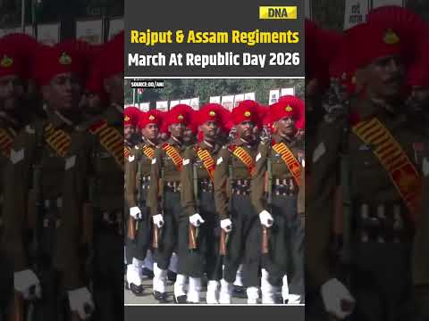 Republic Day 2026: Rajput, Assam Regiments March At Republic Day Parade 2026 | Kartavya Path