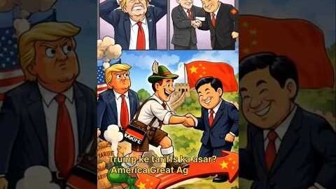 Trump Tariffs Backfire! Canada, UK & China Change Global Trade Game#viral #trending #shorts