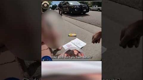 Child Asks Deputy Why He Doesn’t Have Doughnuts #shorts