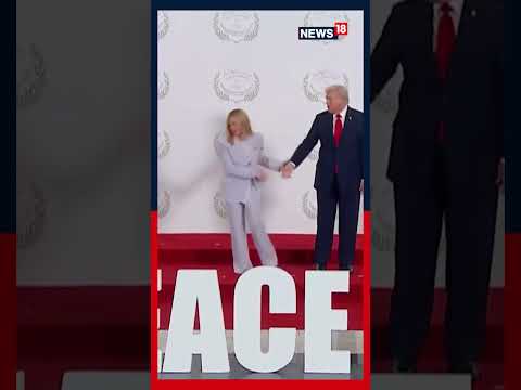 Georgia Meloni’s ‘Namaste’ to President Trump Goes Viral at Gaza Peace Summit | Meloni | N18S