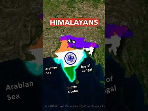 Did You Know That India… 🤔 🇮🇳 #shorts #geography #maps #india
