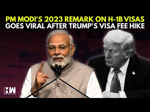 PM Modi’s 2023 Remark On H-1B Visas Goes Viral After Trump’s Visa Fee Hike