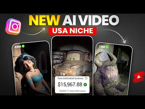 Create Viral AI Video In 5 Minutes With Free Ai tools | NEW USA Channel Idea | Ai video kaise banaye