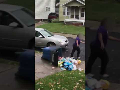 Neighbors’ MESSY FIGHT Over Trash Can Placement | Neighborhood Wars #shorts