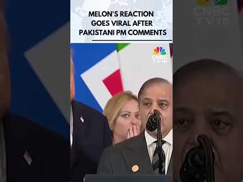 Giorgia Meloni’s Reaction Goes Viral After Pakistani PM Comments on Trump’s Nobel Prize | N18G