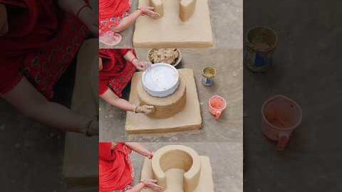 How to make Desi Chulha at Home । Mitti ka Chulha Kaise Banaye। Mitti ka Chulha #viral