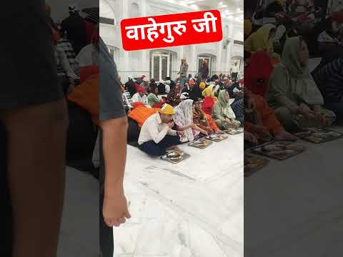 wah guru @SadhanPath @BhajanMarg #gurudwara #cute #viral #langer #reelschallenge #sikhism