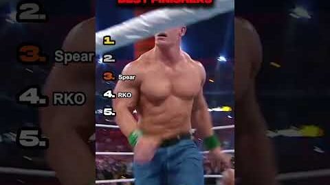 Ranking WWE Wrestlers BEST Finishers