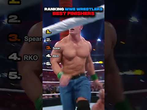 Ranking WWE Wrestlers BEST Finishers