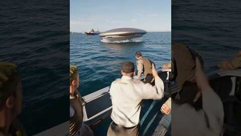 More incredible footage of a UFO rising from our oceans! What are these advanced crafts?