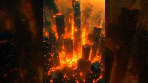 Los Angeles California Fire today 😓🥵 #fire #losangeles #california #usashorts