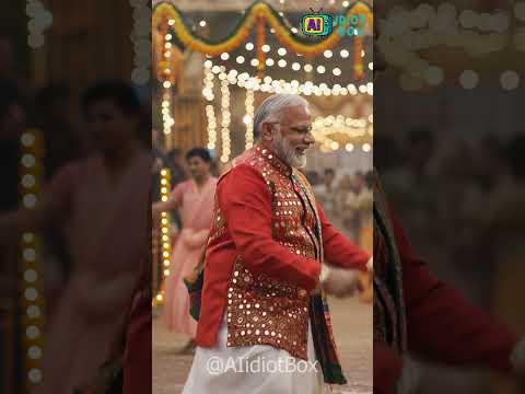 Narendra Modi Ji Kickstarts Navratri 2025 | Grand Dandiya & Garba Celebration