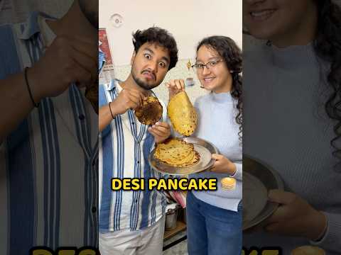 Desi Pancake Bana Diya 😂 #shorts #vlog #minivlog #foodvlog #familyvlog