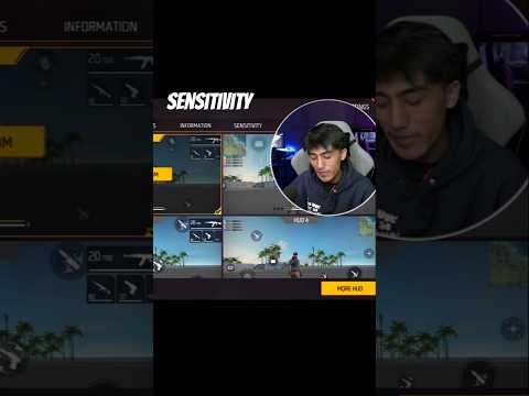 Zerox Bhai Ki Sensitivity Free Fire Max😱 @ZeroxFF #viral #shortvideo