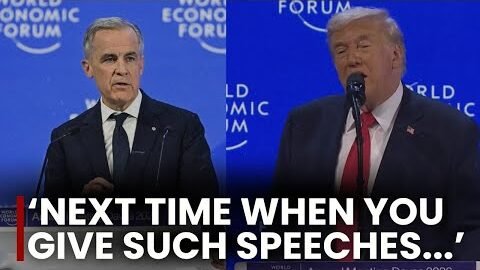 Donald Trump Dares Canada’s Carney After Viral Speech At World Economic Forum 2026
