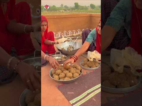 Ye log desi ghee ke ladu khate hai #rajasthani