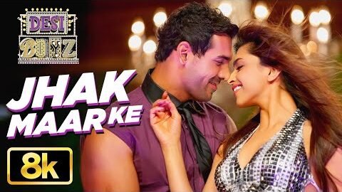 Jhak Maar Ke 8K Video Song | Desi Boyz | John Abraham, Deepika Padukone |Pritam|Neeraj S,Harshdeep K