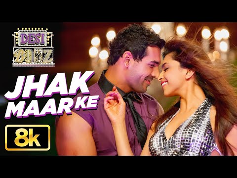 Jhak Maar Ke 8K Video Song | Desi Boyz | John Abraham, Deepika Padukone |Pritam|Neeraj S,Harshdeep K
