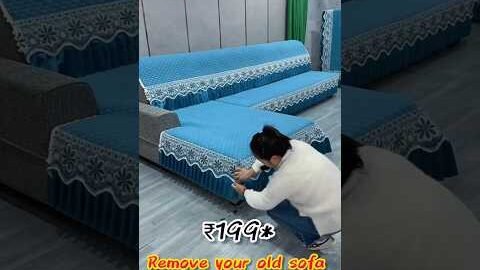 remove your old sofa covers try this trending amazing sofa covers #viral