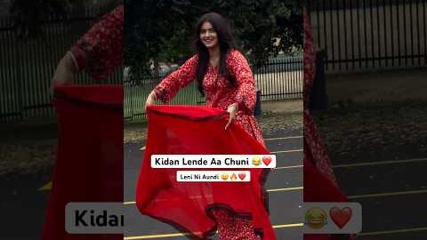 Kinu Leni Aundi 😅❤️ #newpunjabisong #veetbaljit #sruishtymann #nishane #love #suit #chunni