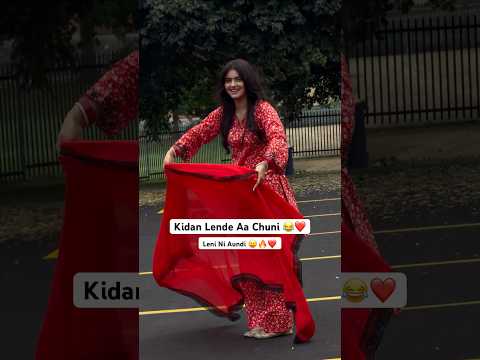 Kinu Leni Aundi 😅❤️ #newpunjabisong #veetbaljit #sruishtymann #nishane #love #suit #chunni