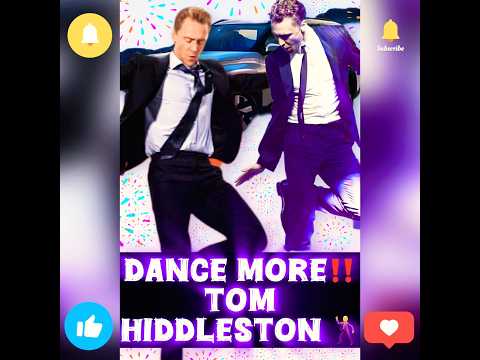 OMG‼️DANCING TOM HIDDLESTON🕺🪩#tomhiddleston #dance #usa #uk #shorts #youtubeshorts #foryou #korea