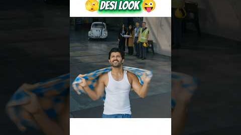 Indian america me desi look me morning kiya #shorts #trendingshorts #vijaydevarakonda @UP70FILM