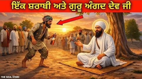 ਇੱਕ ਸ਼ਰਾਬੀ ਅਤੇ ਗੁਰੂ ਅੰਗਦ ਦੇਵ ਜੀ | Guru Angad Dev Ji Sakhi With Alcoholic Man
