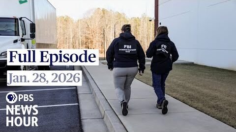 PBS News Hour full episode, Jan. 28, 2026