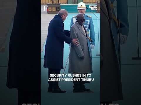 Turkey: Nigerian President Tinubu Stumbles in Ankara | Subscribe to Firstpost | N18G