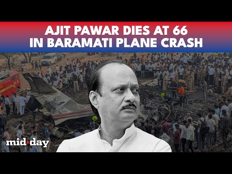 BREAKING: Ajit Pawar Dies in Baramati Plane Crash; Maharashtra Mourns ‘Dada’ | WATCH