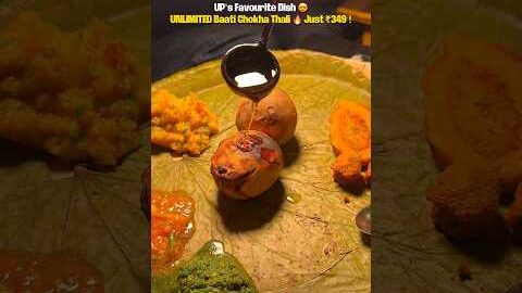 Varanasi ki Unlimited Desi Thali #desi #thali #shorts