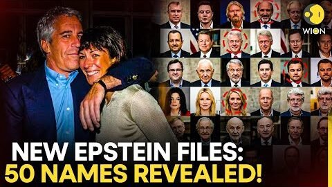 Epstein Files LIVE: What Do the New Epstein Files Reveal About 50 Powerful Figures? | WION