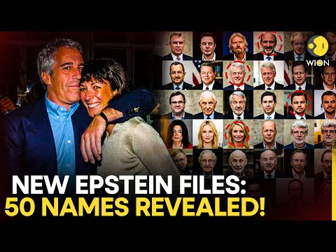 Epstein Files LIVE: What Do the New Epstein Files Reveal About 50 Powerful Figures? | WION