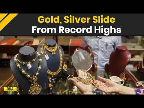 Silver Gold Prices: Gold Price Crashes 6%, Silver 8% As Sudden Selloff Grips Precious Metals
