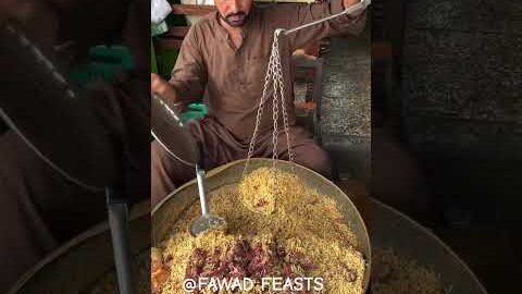 1000KG Old Traditional Meat Chawal Desi Scale Cooking Street Food 🔥🍛 #shorts #streetfood #viral