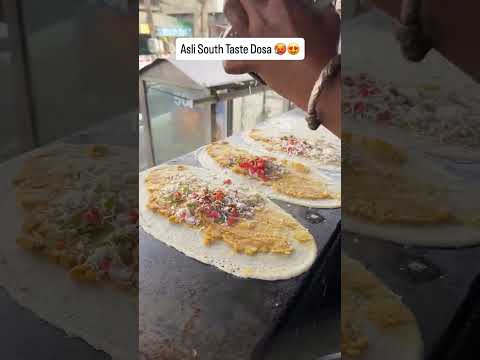 Dosa #desi #bongpizza #indianstreetfood #indianstreetfood #youtubeshorts #momowala #foodie #desifood