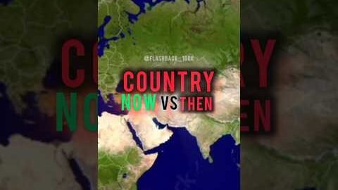 {✓COUNTRIES NOW V/S THEN✓} #india #france #brazil #viral