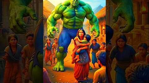 Alian ka badla Hulk part_7|#ai #desi #hulk #cute