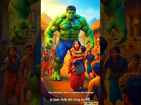 Alian ka badla Hulk part_7|#ai #desi #hulk #cute