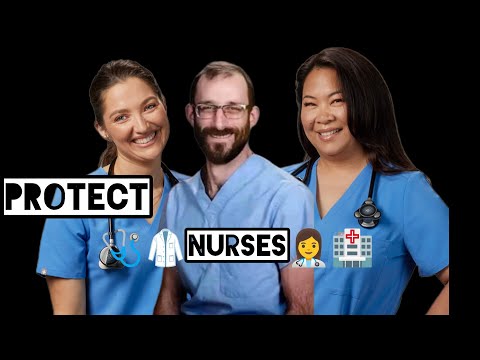 Protect Nurses New York City NYC America USA