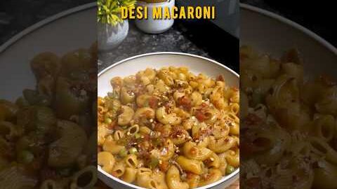 One Pot Desi Masala Macaroni | #easyrecipe #quickrecipe #macaroni #desi #onepotmeal #onepotpasta