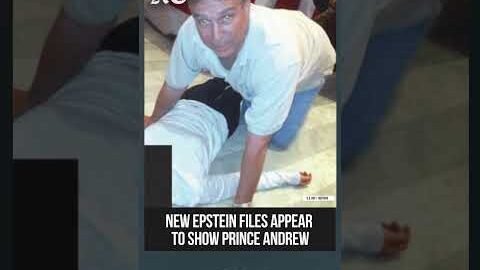 Photos in Newly Released Epstein Files Appear to Show Prince Andrew | #shorts