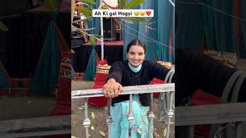 Stag Toh bhjgyi 😂🔥❤️ #newpunjabisong #dance #harfcheema #sruishtymann #love #dancer #newsong