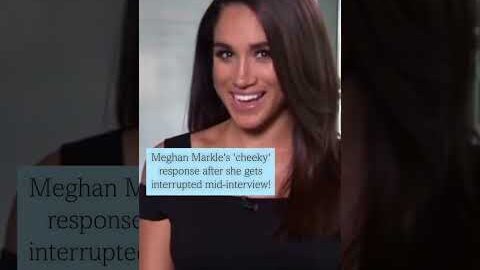 The resurfaced clip from 2016 shows Meghan’s good-natured personality! 😆 #meghanmarkle #shorts