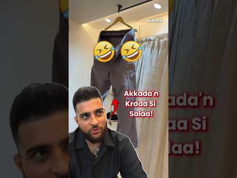 Dekho Aujle Ne tangta 🤣 #karanaujla #viral #shorts #trending #funny #shortsfeed #newpunjabisong