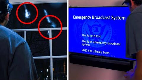 We Saw This Outside Our Window After Emergency Broadcast…