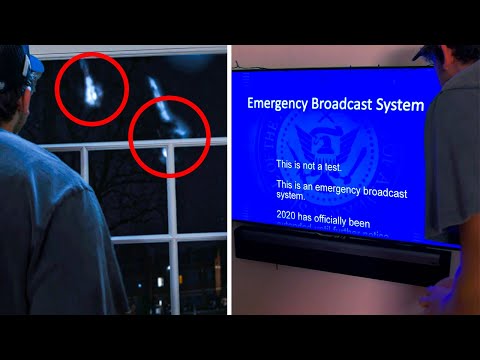 We Saw This Outside Our Window After Emergency Broadcast…